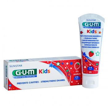 Зубна паста-гель GUM KIDS, 50 мл