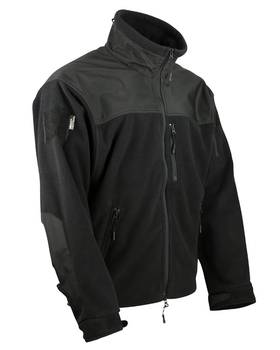 Фліс тактичний KOMBAT UK Defender Tactical Fleece L чорний (kb-dtf-blk)