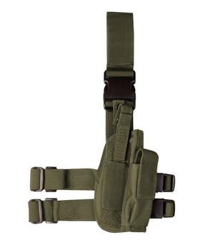 Кобура на стегно KOMBAT UK Tactical Leg Holster Uni оливковий (kb-tlh-olgr)