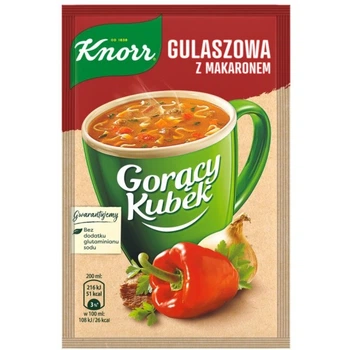 Суп горячая кружка Knorr с гуляшом и лапшой, 17 г