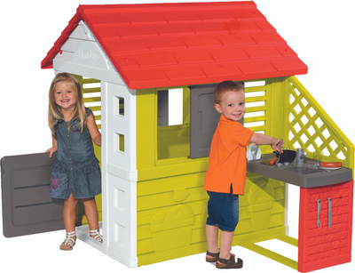 Будиночок Smoby Toys Сонячний з літньою кухнею (810713) (3032168107137)