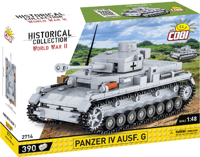 Конструктор Cobi Друга Світова Війна Танк Panzer IV 390 деталей (COBI-2714)