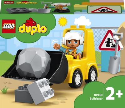 Zestaw klocków LEGO DUPLO Town Buldożer 10 elementów (10930)