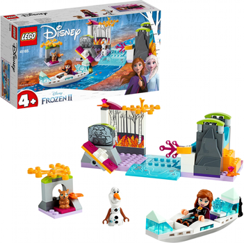 Zestaw klocków LEGO Disney Princess Frozen 2 Spływ kajakowy Anny 108 elementów (41165)