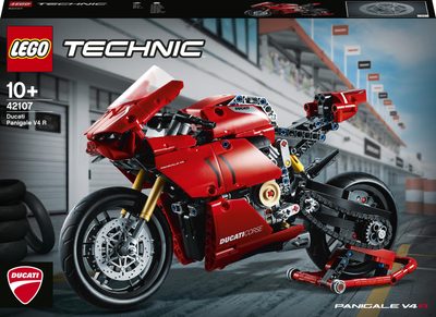 Zestaw klocków LEGO Technic Ducati Panigale V4 R 0 646 elementów (42107)