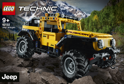 Zestaw klocków LEGO Technic Jeep Wrangler 665 elementów (42122)