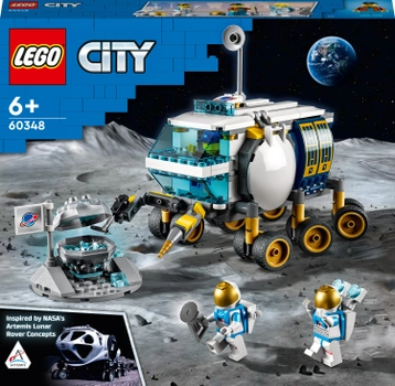 Zestaw klocków LEGO City Space Łazik księżycowy 275 elementów (60348)