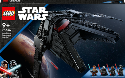 Zestaw klocków LEGO Star Wars Transporter Inkwizytorów Scythe 924 elementy (75336)
