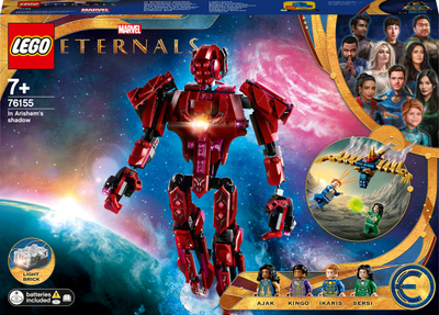 Konstruktor LEGO Super Heroes Marvel Eternal w obliczu Arishema 493 części (76155_PL)
