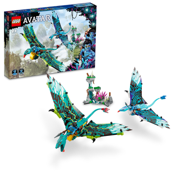 Zestaw klocków LEGO Avatar Pierwszy lot na zmorze Jake’a i Neytiri 572 elementy (75572)