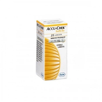 Ланцеты Акку-Чек Софткликс (Accu-Chek Softclix) 25 шт