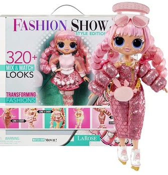 Лялька LOL SURPRISE! OMG Fashion Show La Rose- ЛОЛ Сюрпрайз Фешен Шоу Ла Роуз (584322) - Ігровий набір L.O.L.