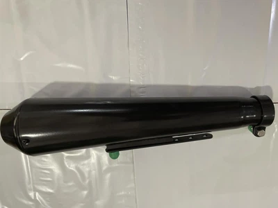 Глушитель тюнинг 440x96mm нержавейка сопло черный прямоток 118