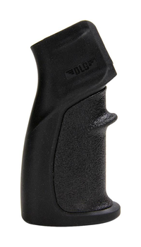 Пістолетна рукоятка DLG Tactical (DLG-106) для AR-15 (полімер) прогумована, чорна