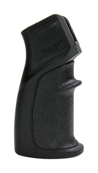 Пістолетна рукоятка DLG Tactical (DLG-106) для AR-15 (полімер) прогумована, чорна