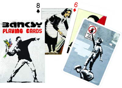 Karty do gry Piatnik Banksy 1 talia x 55 kart (PT-165214)