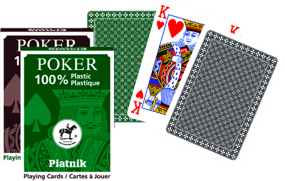 Karty do gry Piatnik Plastik 1 talia x 55 kart (PT-136214)