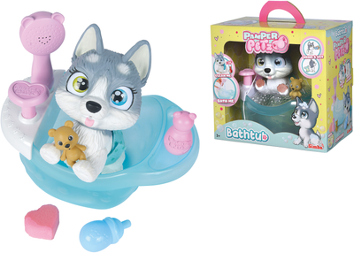 Zestaw Simba "Pamper Petz Bathing Husky" z wanną i akcesoriami (5953560)