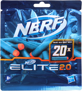 Набір стріл Hasbro Nerf Elite 2.0 20 шт. (F0040)