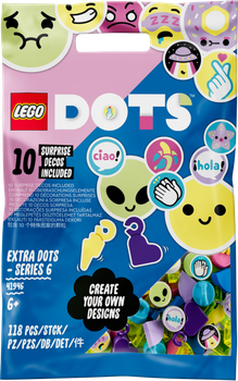 Конструктор LEGO DOTS Додаткові елементи DOTS — випуск 6 118 деталей (41946)