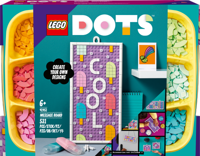 Конструктор LEGO DOTS Дошка для написів 531 деталь (41951)
