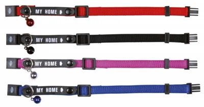 Ошейник для котов с адресником Trixie My Home ONE SIZE (4011905041803)