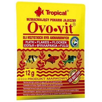 Корм з яєчним жовтком для риб Tropical Ovo-vit 12 г (5900469744314)