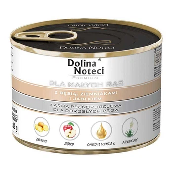 Влажный корм для собак Dolina Noteci Premium Dog гусь, картофель, яблоки для мелких пород 185 г