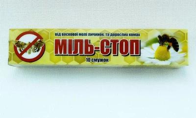 Моль-стоп от восковой моли 10полосок Медовый рай PM0001UK
