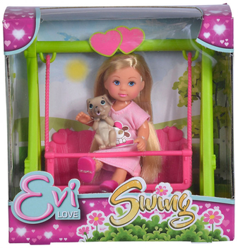 Лялька Simba Toys Еві на гойдалці з улюбленцем (5733443)