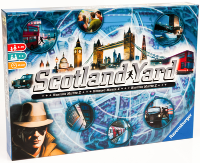 Настільна гра Ravensburger Scotland Yard (26643Ам) (4005556266432)