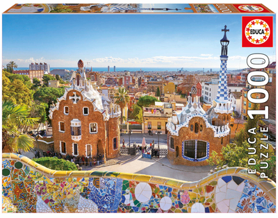 Układanka Educa Barcelona. Park Güell 1000 sztuk (17966)