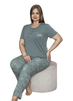Пижама брюки и футболка L10259 5XL