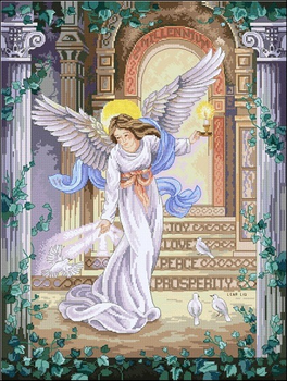 Схемы вышивки «ангелы» (стр. 1) - Вышивка крестом