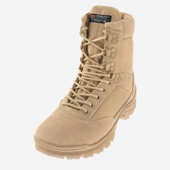 Чоловічі тактичні черевики MIL-TEC Tactical Boots With Ykk Zipper 12822104 40 (7US) 25.5 см Койот (2000980569250_9012024113)