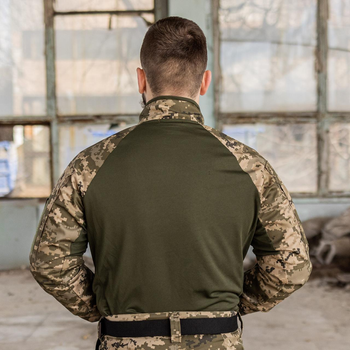 Тактический костюм 3 в 1 PATRIOT Basic (боевая рубашка Ubacs(Убакс)+китель+штаны) пиксель 48 размер