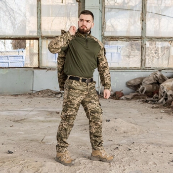 Тактический костюм 3 в 1 PATRIOT Basic (боевая рубашка Ubacs(Убакс)+китель+штаны) пиксель 52 размер