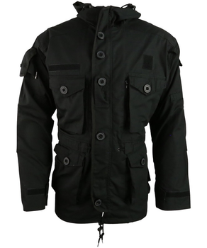 Куртка тактична KOMBAT UK SAS Style Assault Jacket Мультикам чорний (kb-sassaj-blk)