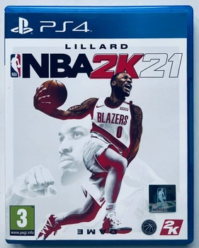 NBA 2K21, Б/У, английская версия - диск для PlayStation 4