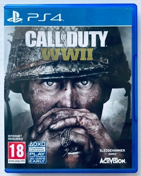 Call of Duty WWII, Б/У, английская версия - диск для PlayStation 4