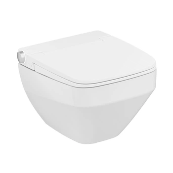 Унітаз підвісний безобідковий FlashClean, з кришкою-біде TouchReel AM.PM CCC50A1700SC Inspire 2.0