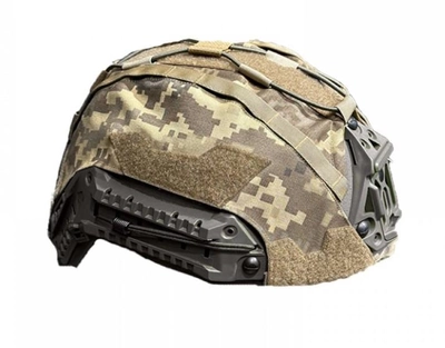 Кавер тактического шлема Abrams FAST Пиксель ММ14