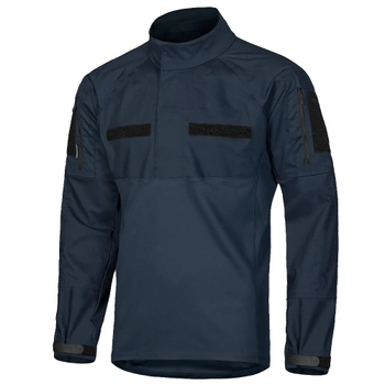 Боевая рубашка тактическая летняя CamoTec CG BLITZ 3.0 Темно-синяя убакс 3XL