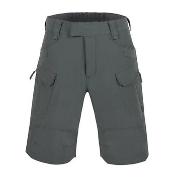 Шорты тактические мужские OTS (Outdoor tactical shorts) 11"® - VersaStretch® Lite Helikon-Tex Ash grey/Black (Серо-черный) XXXXL/Regular