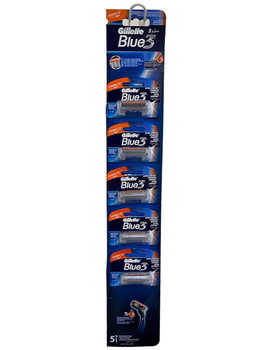 Одноразова бритва Gillette Blue 3 holitka 1ks 5 шт