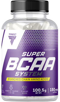 Амінокислоти Trec Nutrition Super BCAA System 150 капсул (5902114018450)