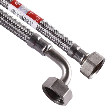 Шланг водяний кутовий TUCAI 1/2″x1/2″ ВР 0,6м TAQCODOHG-1212-600 200412 (000005277)