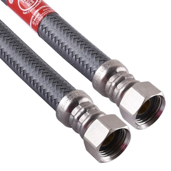 Шланг водяний TUCAI 1/2″x1/2″ ВР 0,4м SUPER антикорозія TAQ HG-1212-400 204283 (000015852)