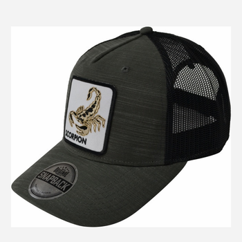 Кепка чоловіча Cofee Five Panels Snap Scorpion SH2026.7/8 One Size Сіра (8592953557943)