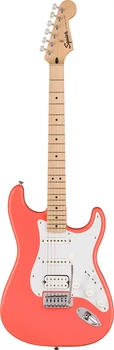 Електрогітара SQUIER BY FENDER SONIC STRATOCASTER HSS MN TAHITY CORAL (234209)